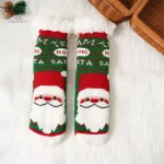 Chausson en tissu doux pour Noël