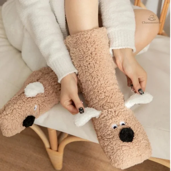 Chaussons fantaisie pour femme, confort et style