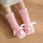 Chaussettes chaudes et colorées pour un look tendance
