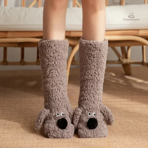 Chaussons fantaisie à porter à la maison
