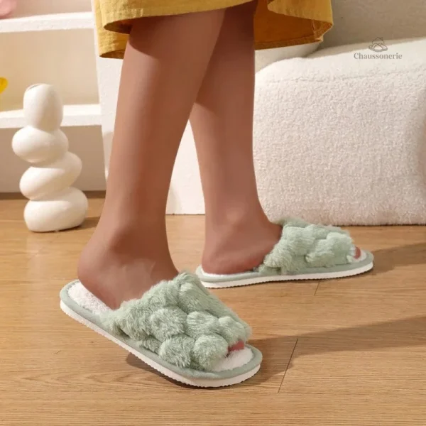 Chausson pratique pour les froides journées