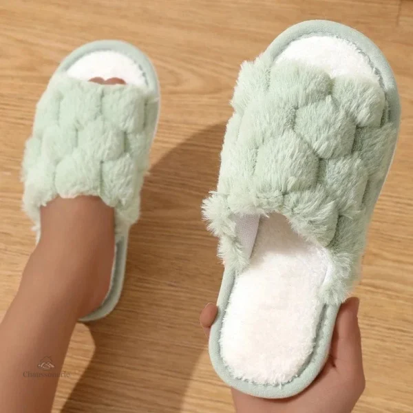 Chausson d'intérieur tendance femme
