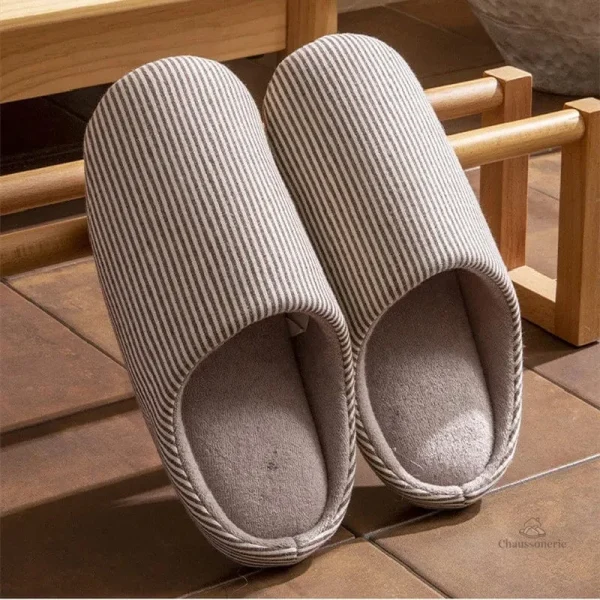 Chausson chaud pour les mois d'hiver