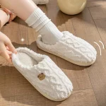 Chausson femme doux et chaud pour l'hiver