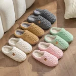 Chausson confortable pour femme, design élégant
