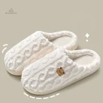 Chaussons d'intérieur pour femmes, idéal pour l'hiver