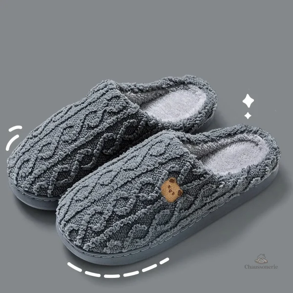 Chausson femme, chaleur et confort garantis