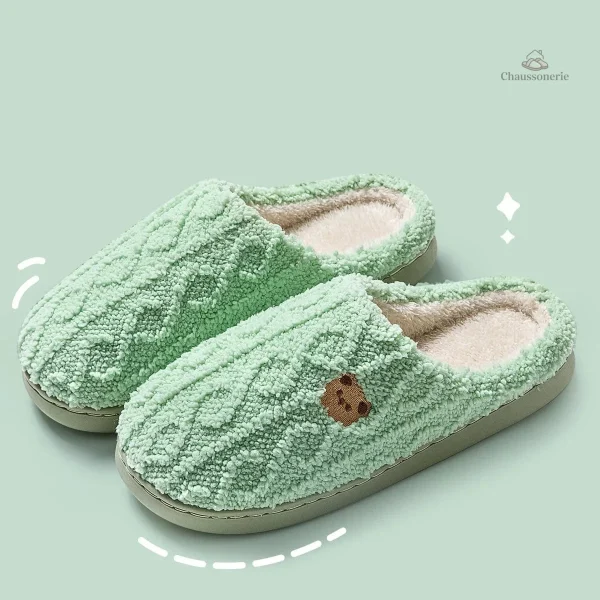 Chaussons femme pour un hiver douillet
