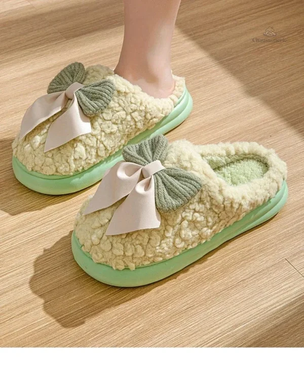 Chaussons chauds pour Femme - Confort à la maison