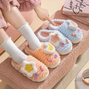 Chausson Confort Fluffy pour Femme