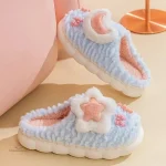 Chausson Femme, modèle Fluffy à la texture agréable