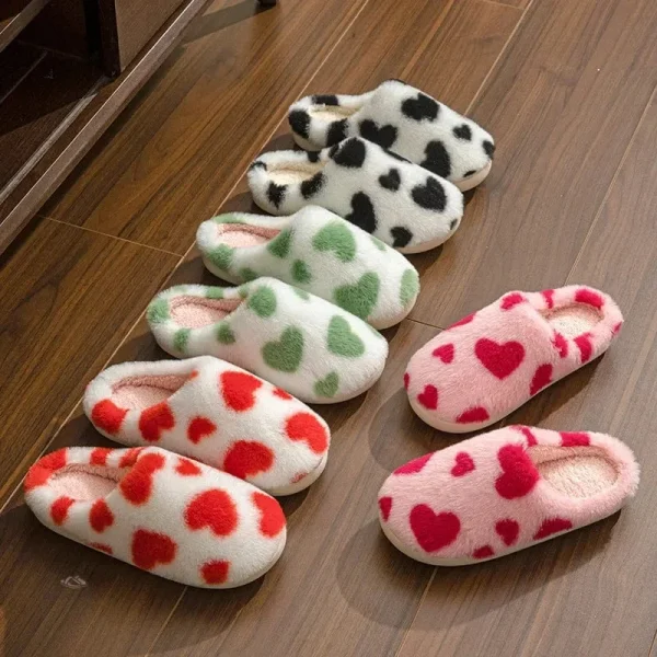 Chaussons cosy pour femme avec motifs charmants