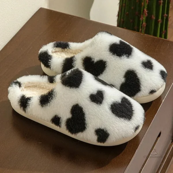 Chausson Confort Femme - Petits Coeurs - vue 14