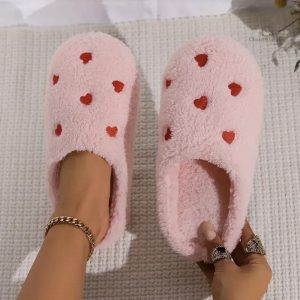 Chausson Confort Femme - Petits Coeurs