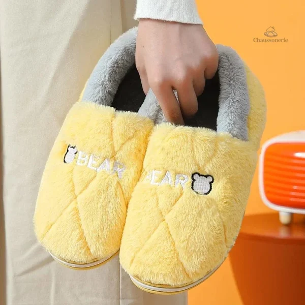 Chausson Confort Hiver Femme