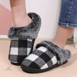 Chausson confortable pour femme