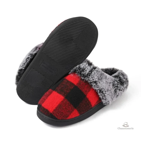 Chausson femme avec design tendance