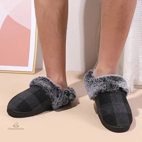 Chausson femme avec maintien optimal