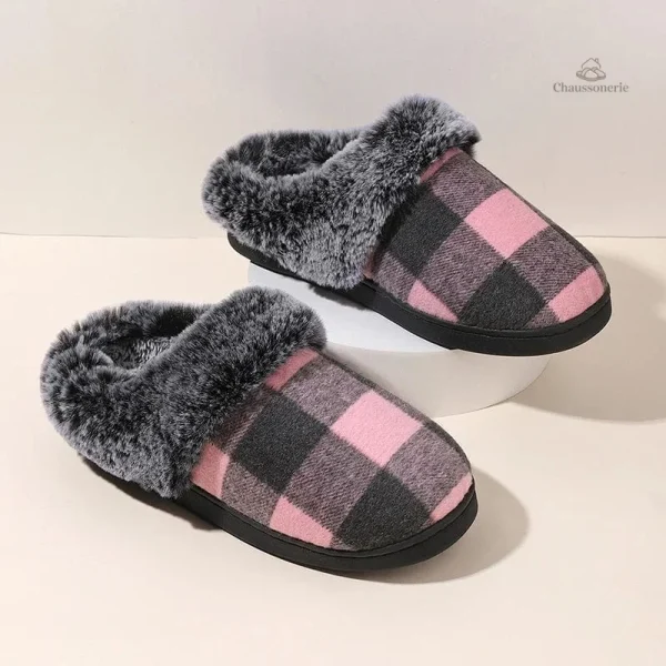 Chausson moelleux pour femme à la