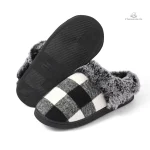 Chausson d'hiver pour femme avec isolation