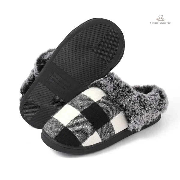 Chausson d'hiver pour femme avec isolation