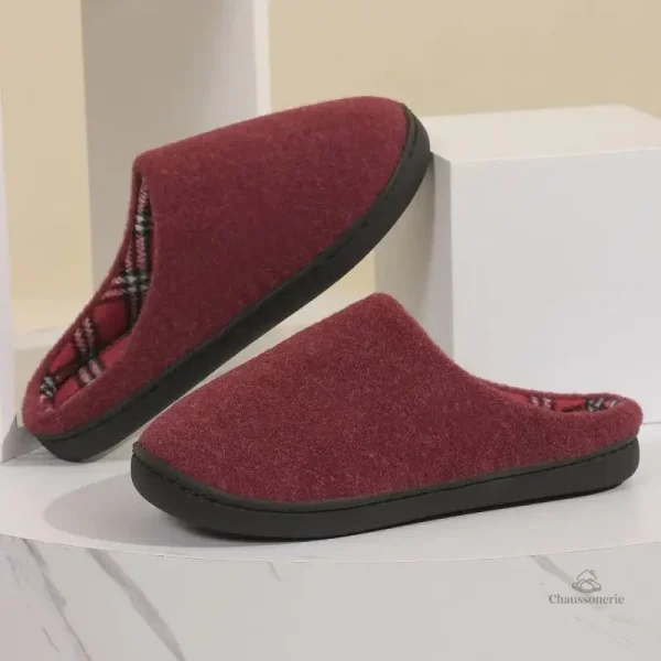Chausson isolant pour l'hiver