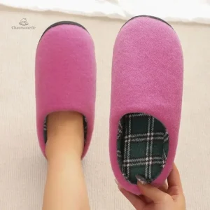 Chausson doux pour l'hiver
