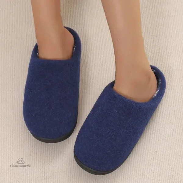 Chausson antidérapant femme