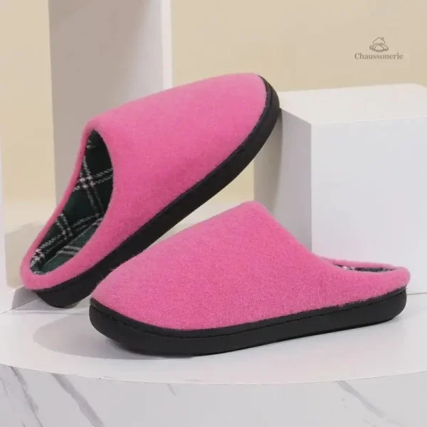 Chausson à enfiler pour femme