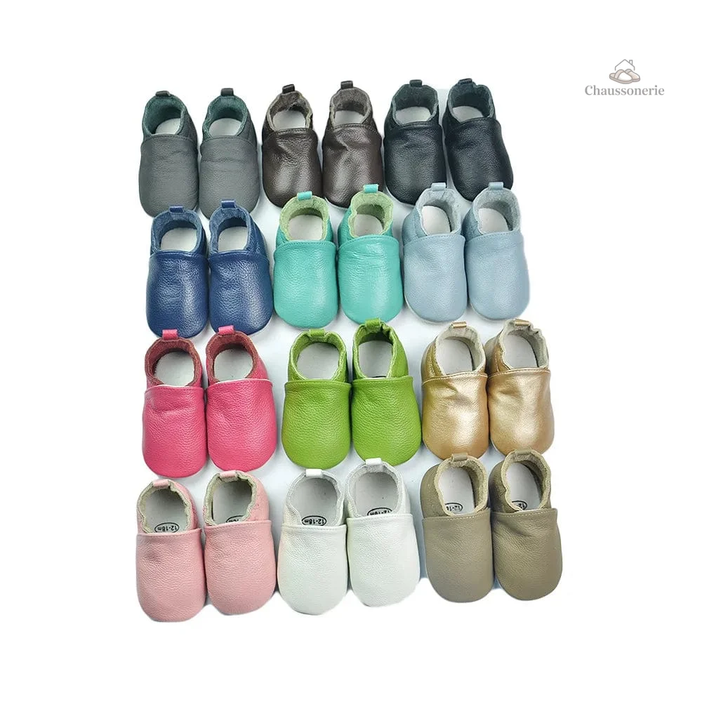 Chaussons Cuir Bébé