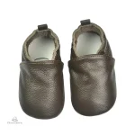 Chausson Cuir Naturel pour Bébé