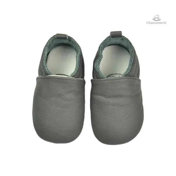Chausson Bébé Chic en Cuir