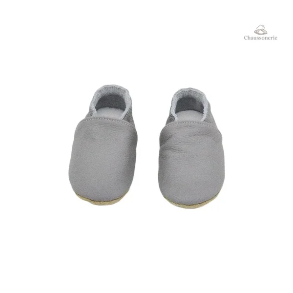 Chaussons Bébé Cuir Luxe