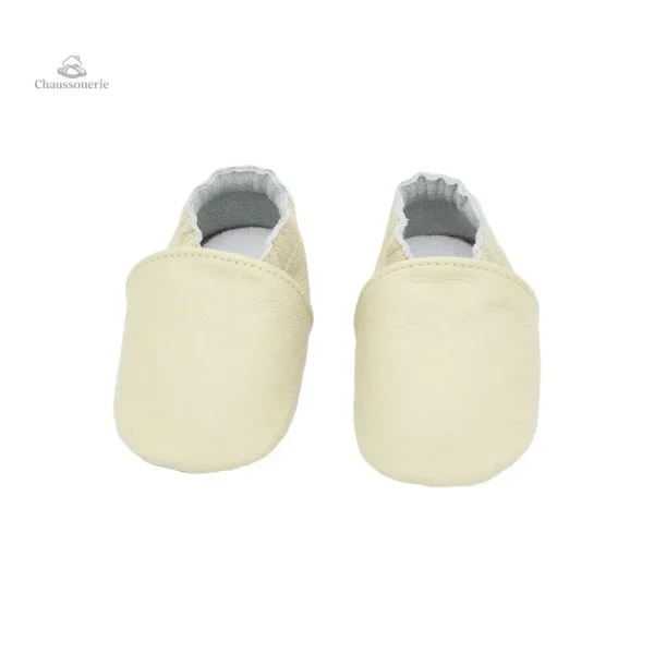 Chausson Bébé en Cuir Coloré