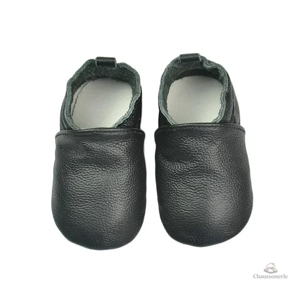 Chausson Bébé Confortable en Cuir