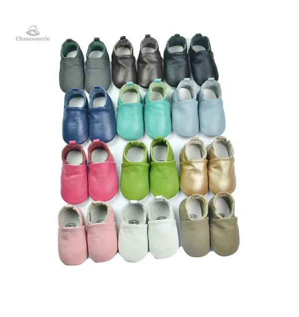 Chausson Cuir Bébé - vue 5
