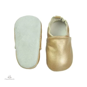 Chausson Cuir Souple pour Enfants