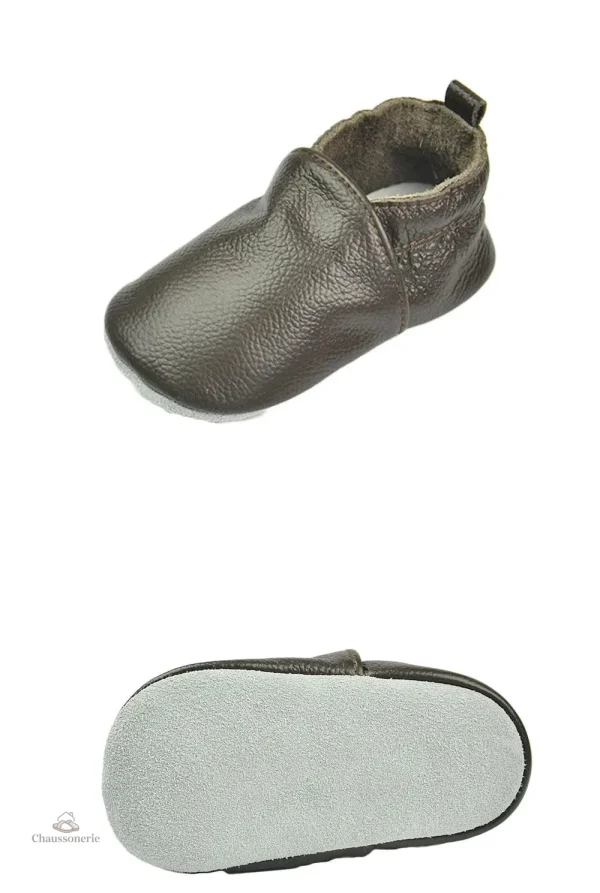 Chausson Cuir Bébé - vue 34
