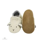 Chausson souple en cuir pour bébé