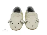 Chausson cuir bébé à motifs d'animaux