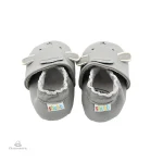 Chausson bébé cuir animaux colorés