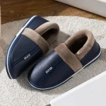 Chausson Cuir Synthétique pour Homme, pratique et élégant