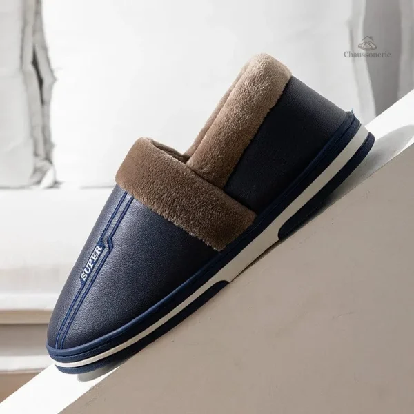 Chausson Homme, design imperméable et durable