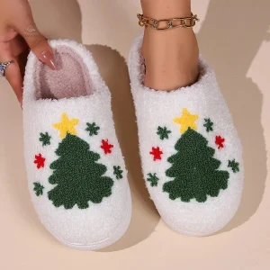 Chaussons de Noël pour femme