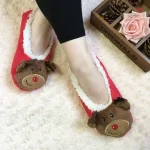 Chausson Noël Femme doux et fourré