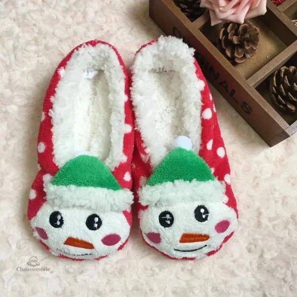 Chaussons de Noël confortables et stylés