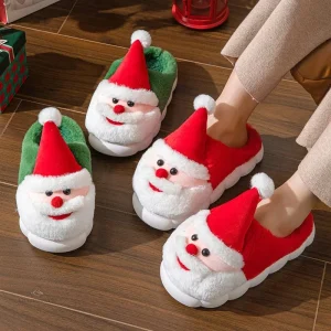Chausson de Noël Femme - Père Noël