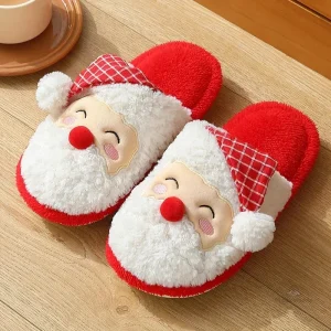 Chausson Noël Femme - Design Père Noël