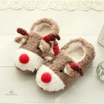 Chausson de Noël femme petit renne original