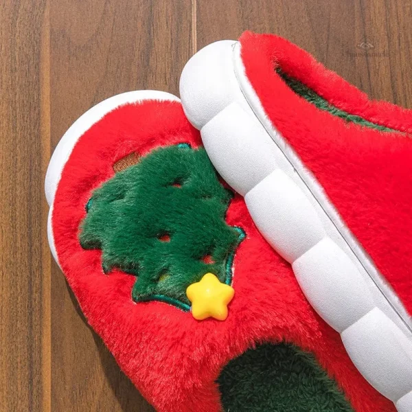 Chausson femme pour célébrer Noël avec style